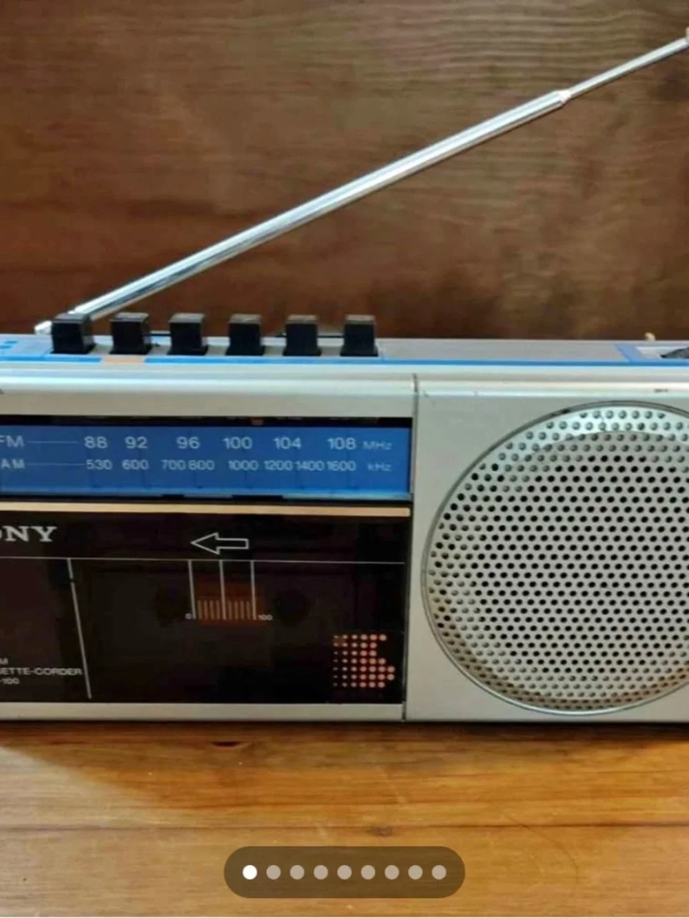 Vintage radio/ cassette player